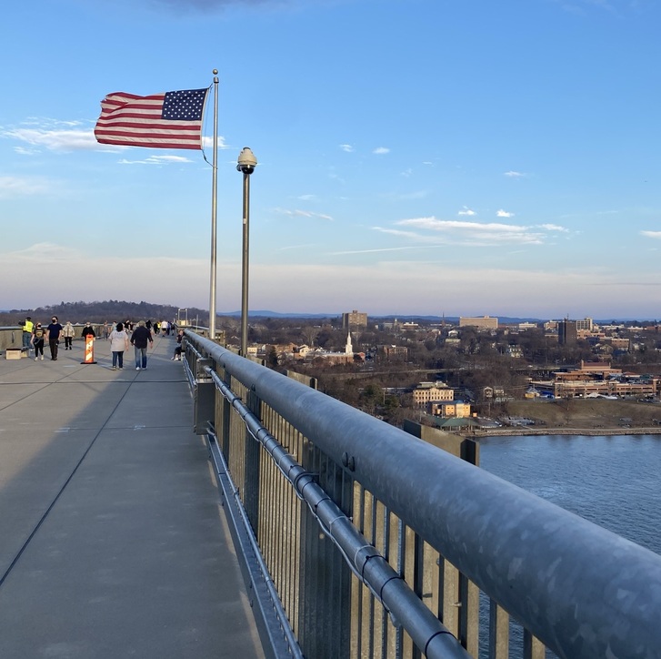 FREE Flag Changing Ceremony at Walkway Over the Hudson Poughkeepsie | Highland