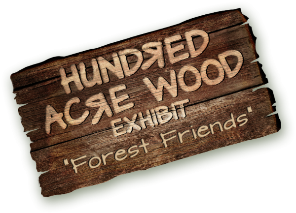 Hundred Acre Wood Exhibit: "Forest Friends"! at Lasdon Park & Arboretum in Katonah