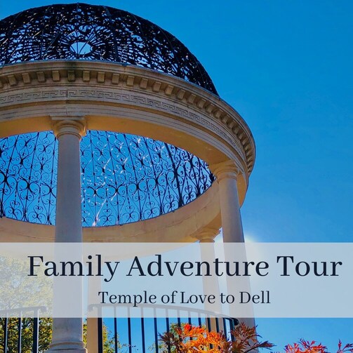 Family Adventure Tours: Temple of Love to Dell at Untermyer Gardens in Yonkers