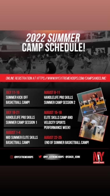 Handlelife Pro Skills Basketball Summer Camp Session 2 with NY Extreme Hoops! at Solaris Sports in Yorktown Heights
