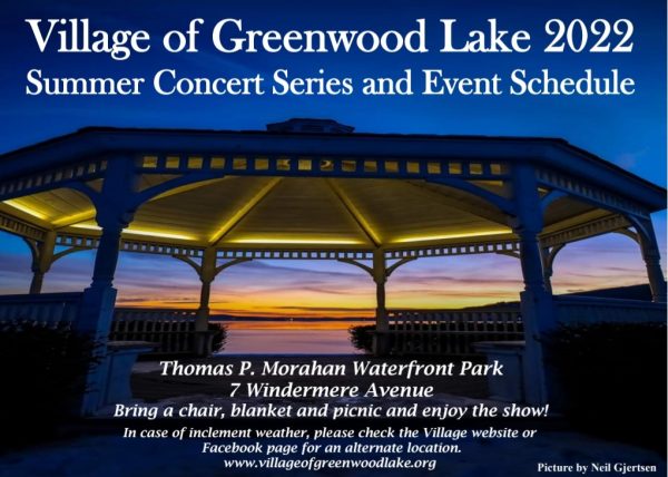 FREE Greenwood Lake Summer Concert Series at Thomas P. Morahan Waterfront Park