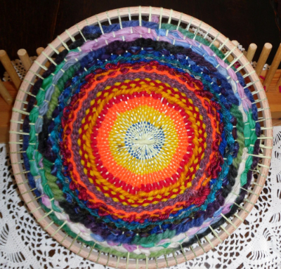 Handwork: Circular Weaving at Mountain Laurel Waldorf School