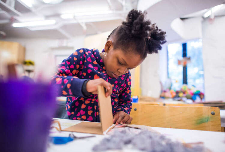 Family Art Project: Sun Turning at Wave Hill