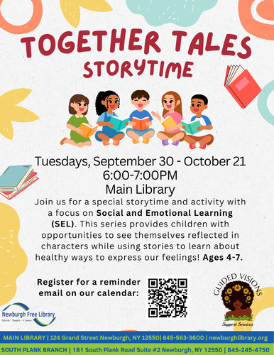 Together Tales Storytime at Newburgh Free Library