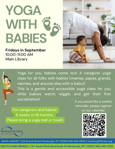 Yoga with Babies at Newburgh Free Library
