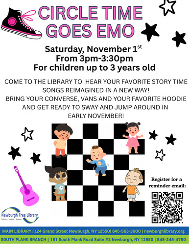 Circle Time Goes Emo at Newburgh Free Library