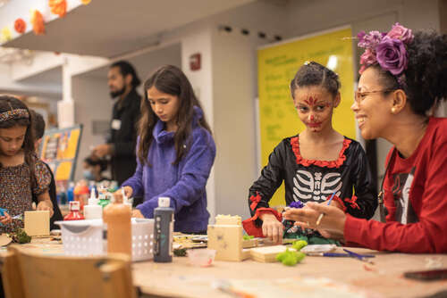 Family Art Project: Day of the Dead at Wave Hill