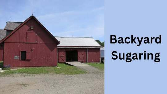 Backyard Sugaring at Muscoot Farm